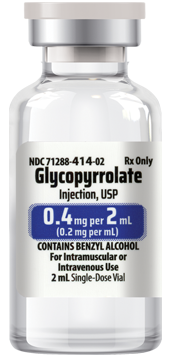 Glycopyrrolate Injection, USP 0.4 mg per 2 mL